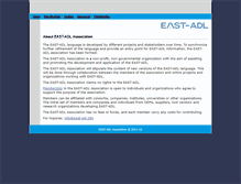 Tablet Screenshot of east-adl.info